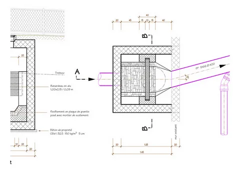 Chambre de dissipation d'énergie